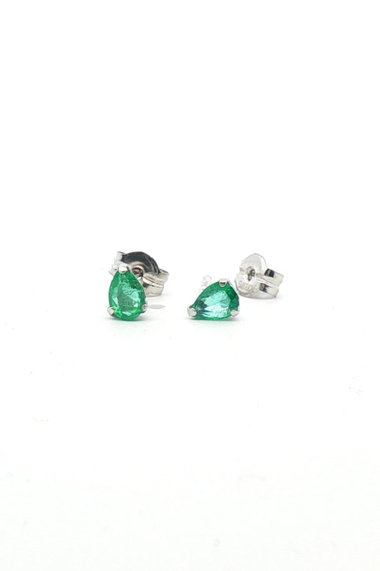 Aros Gota Esmeralda