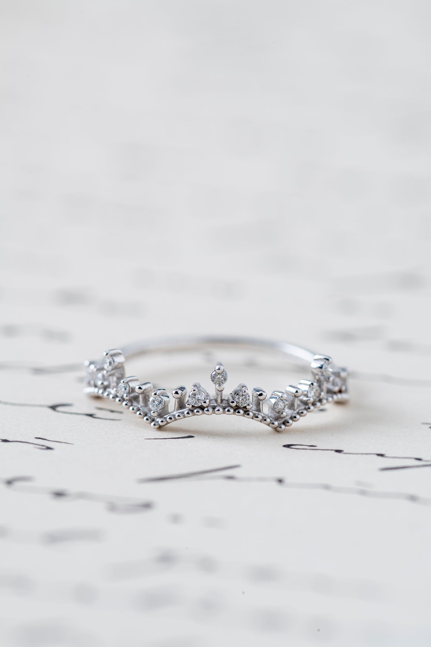 Anillo Corona Diamantes