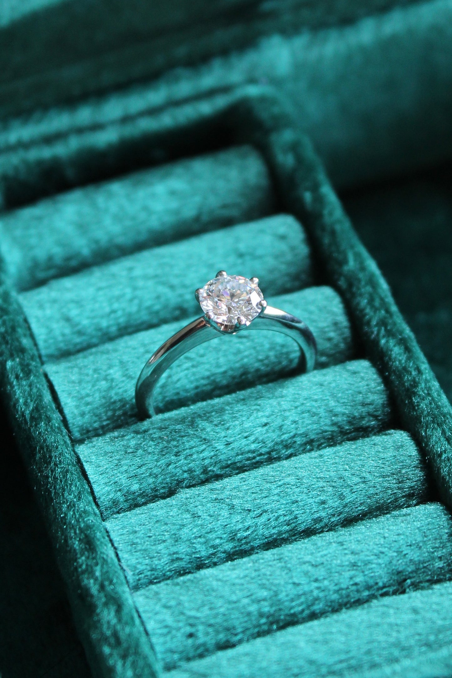 Anillo Diamante Solitario 1.01ct