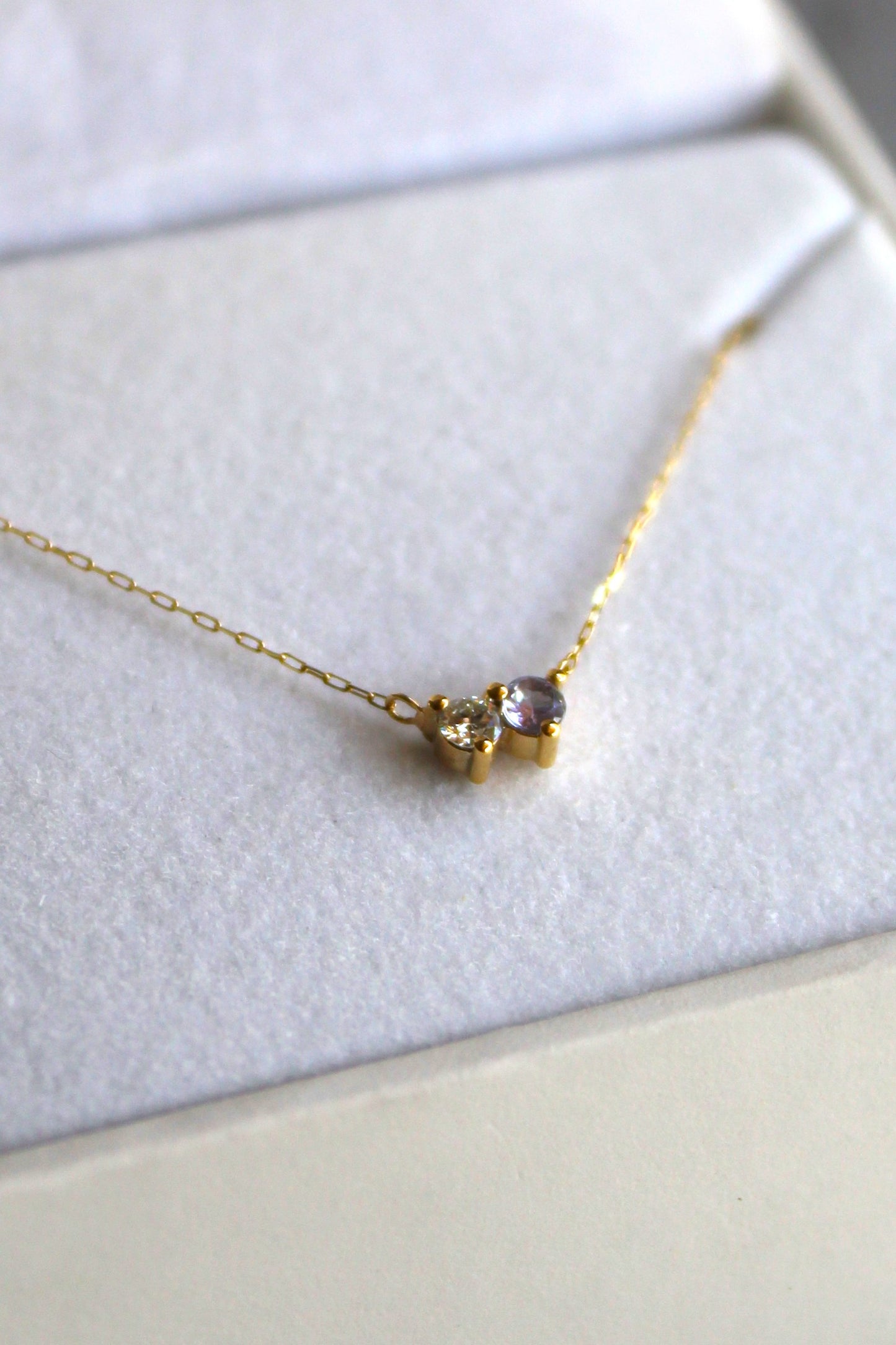 Collar doble punto de luz