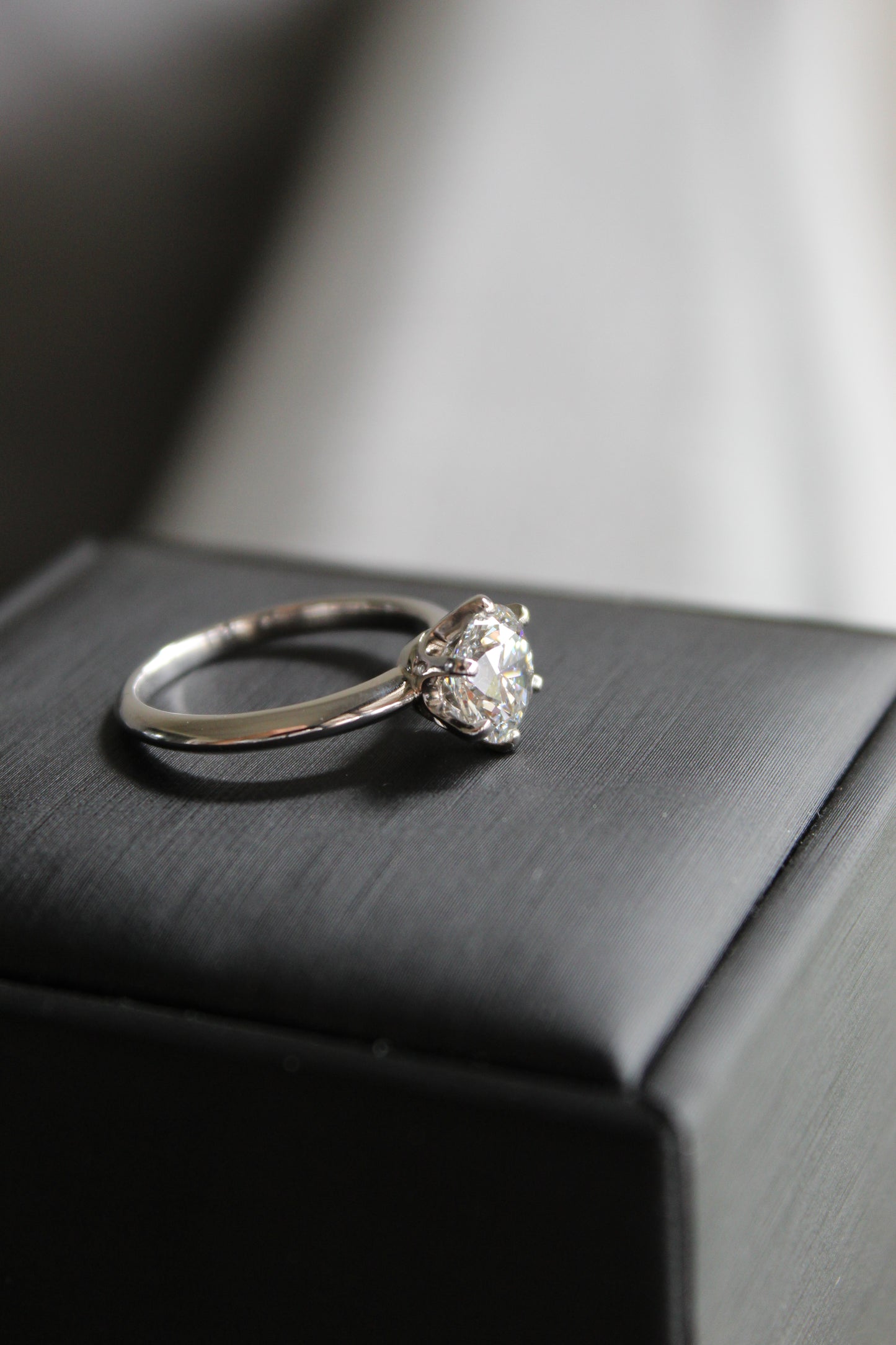 Anillo Diamante Solitario