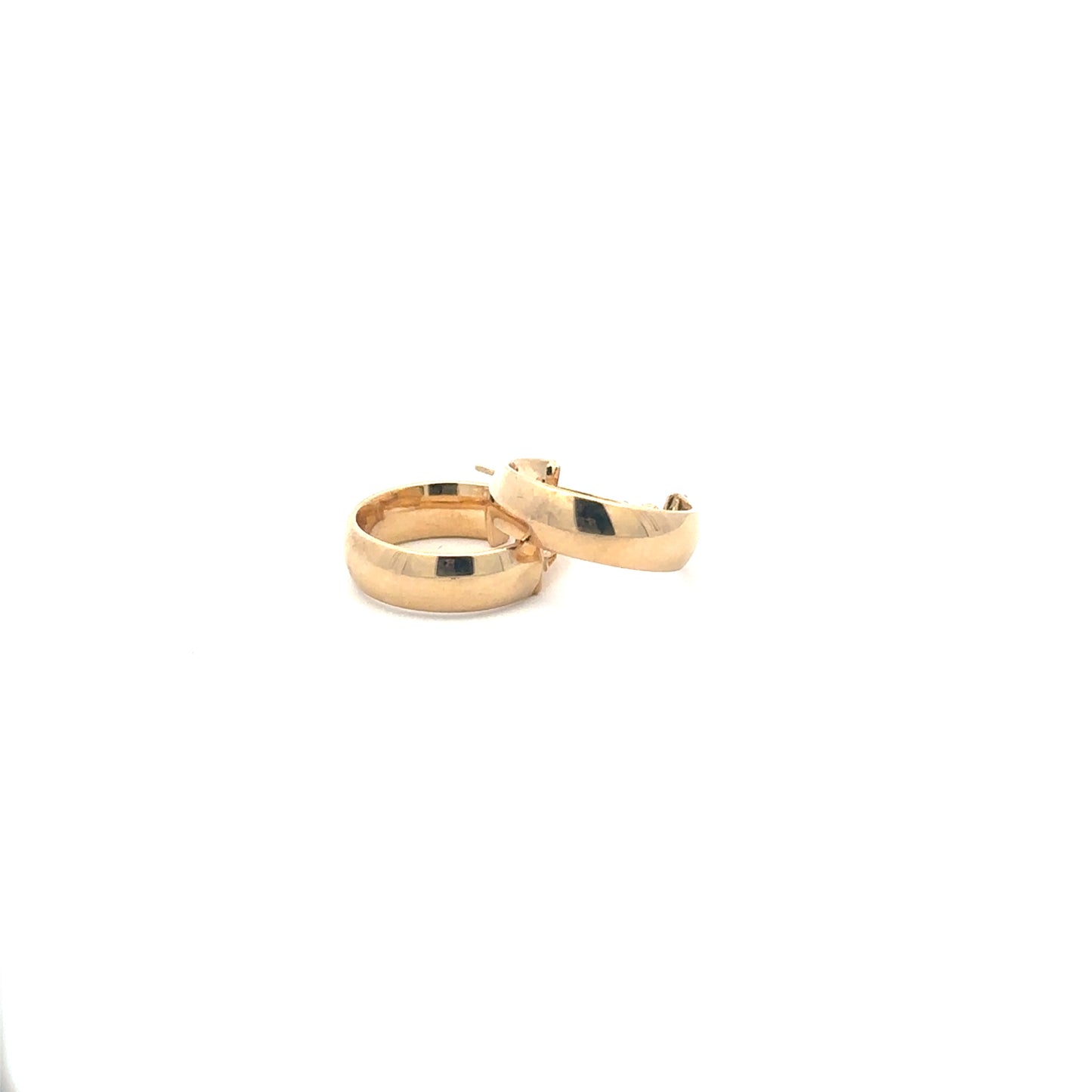 Aro Bombe Oro Amarillo 14k