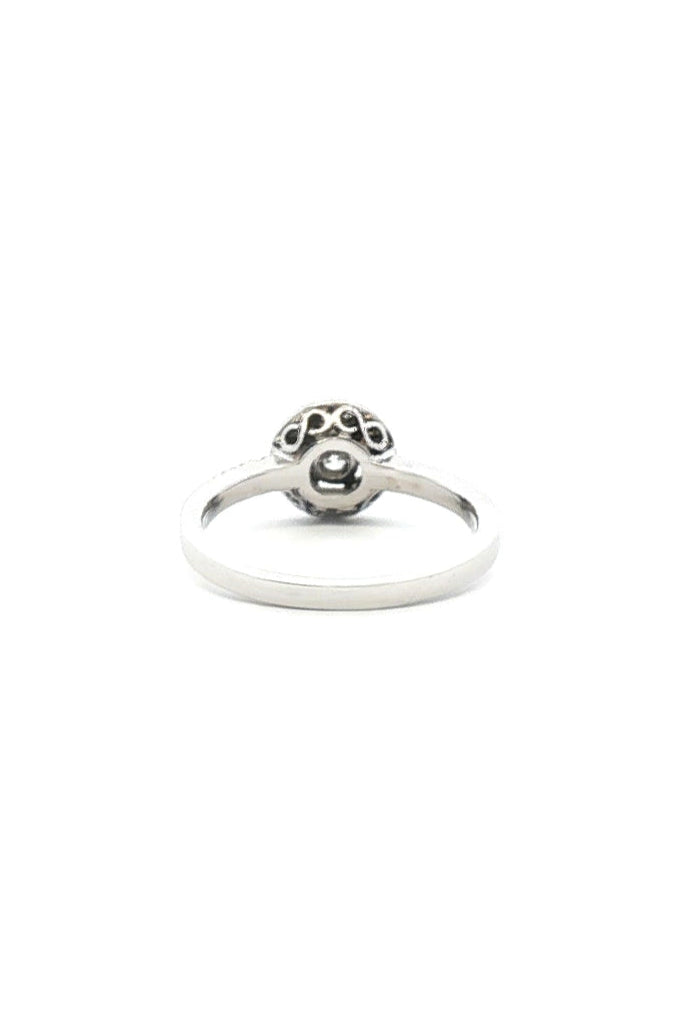 Anillo Halo Diamantes