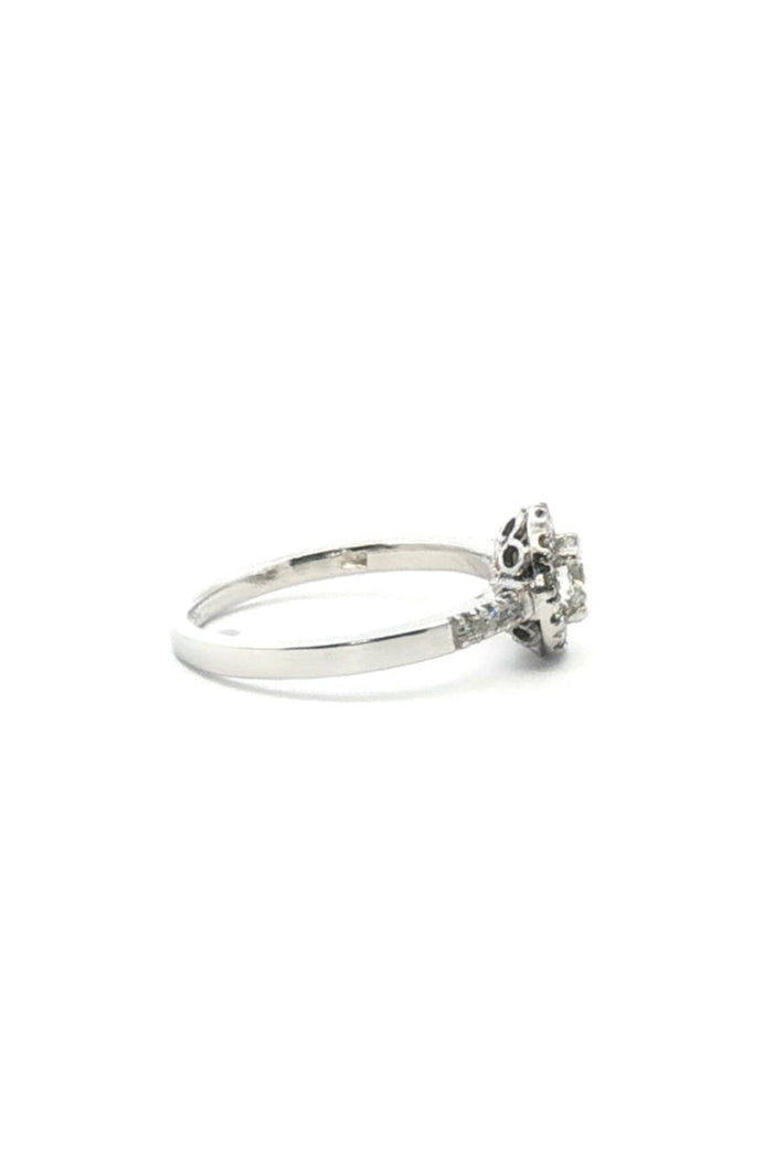 Anillo Halo Diamantes