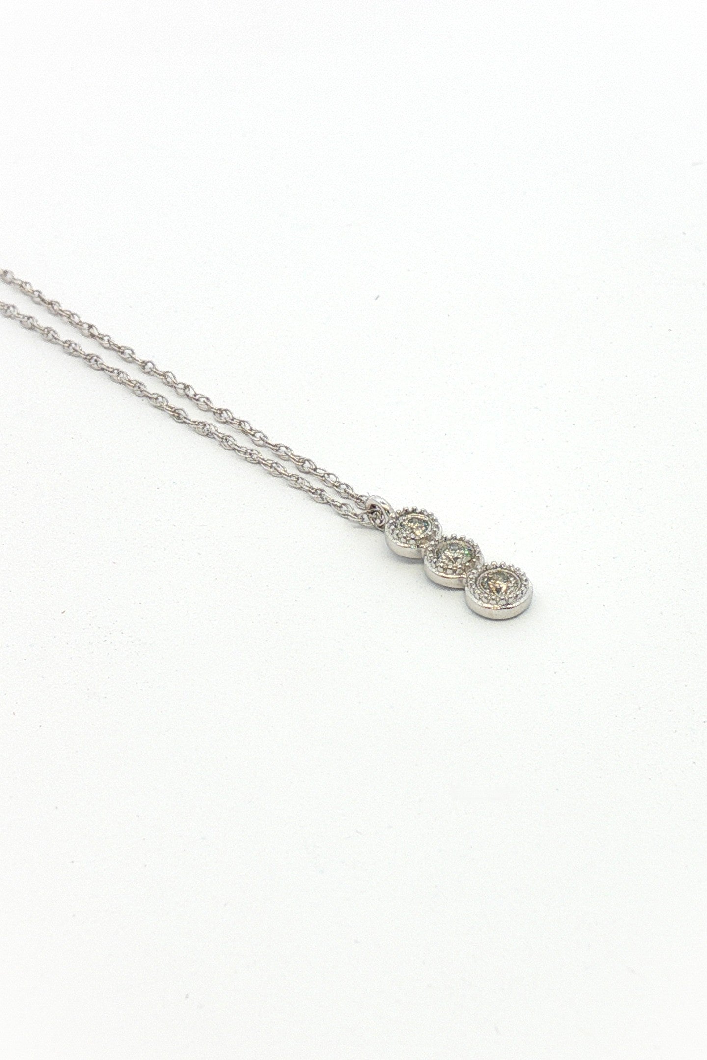 Collar Diamantes Linea Bisel