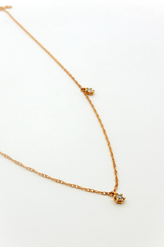 Collar Estaciones 3 diamantes