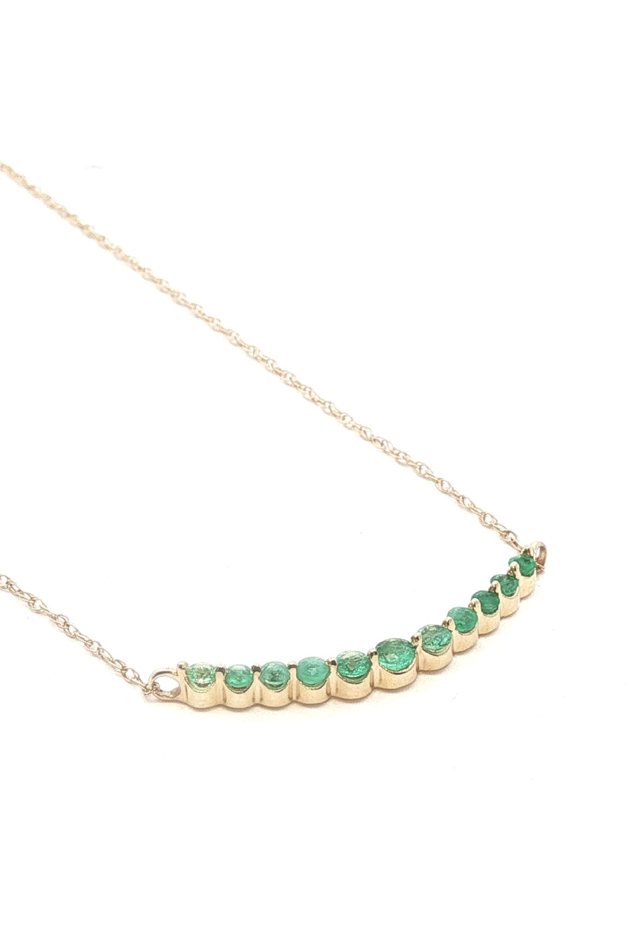 Collar Esmeraldas Degrade