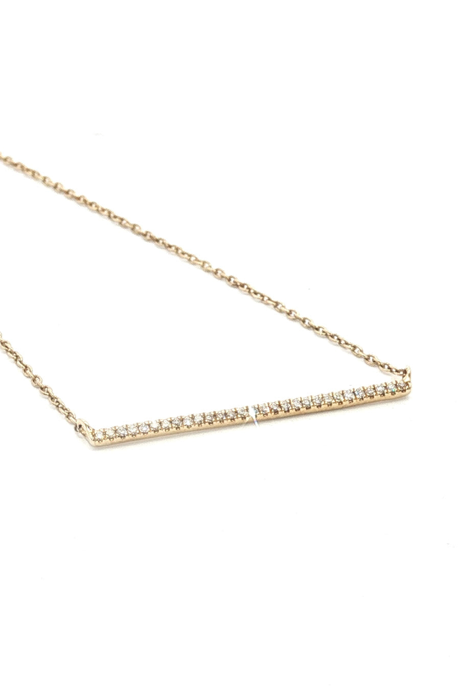 Collar Línea de Diamantes