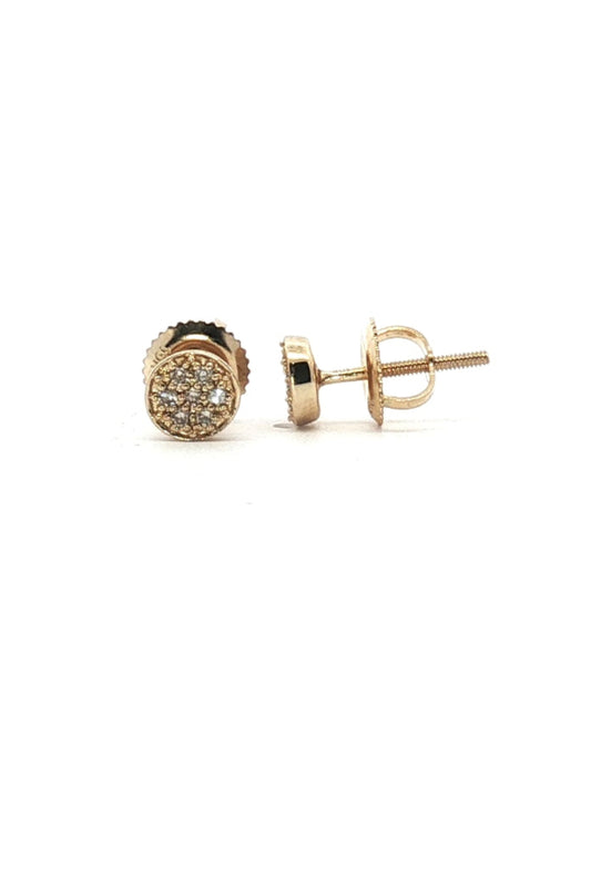 Aros Circulo Pavé Diamantes