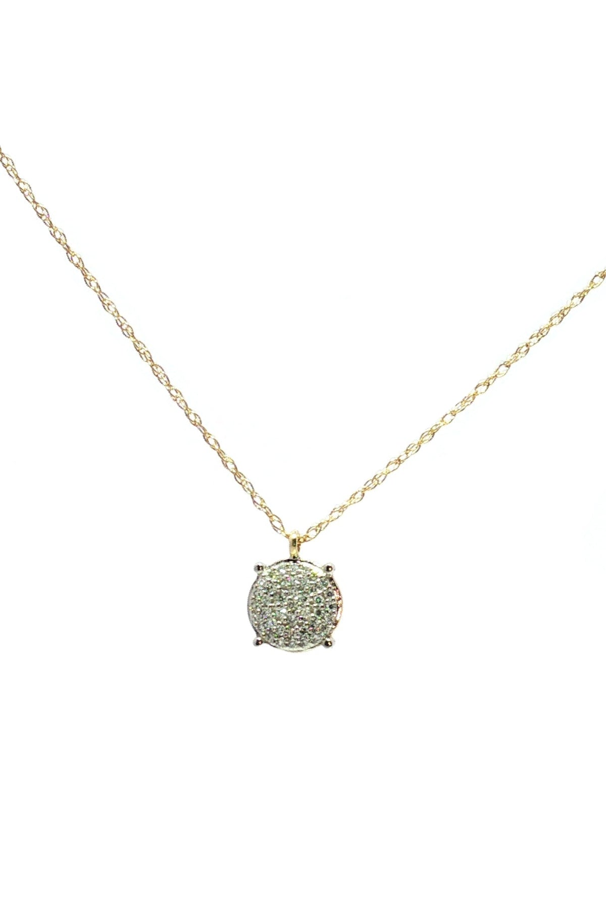 Collar Punto de Luz Pave