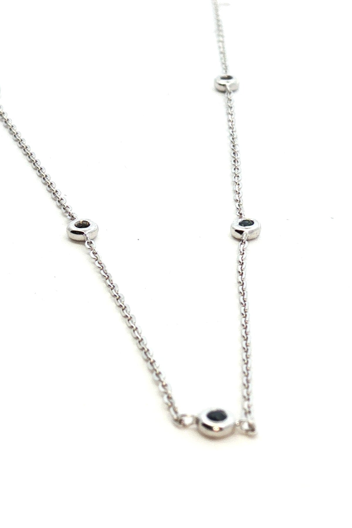 Collar Estaciones Zafiro Azul