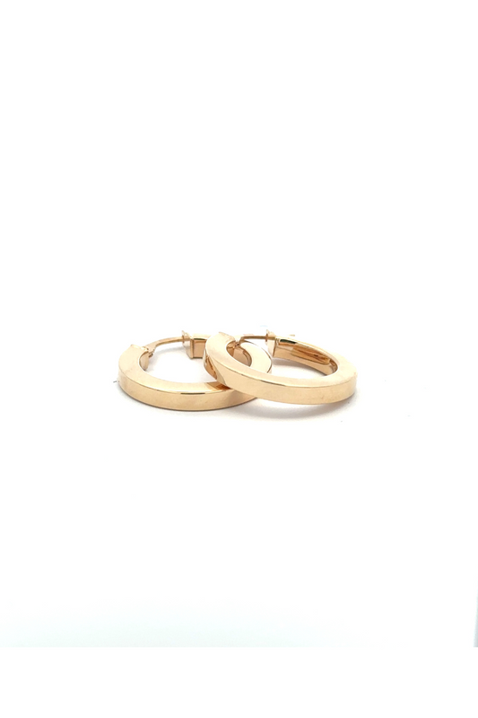Aros Argollas Doradas Oro Amarillo 14k