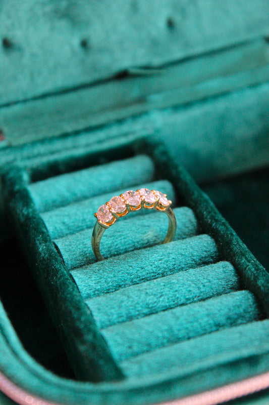 Anillo Quintillo Diamantes