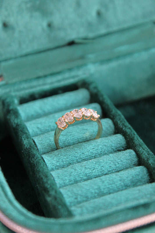 Anillo Quintillo Diamantes