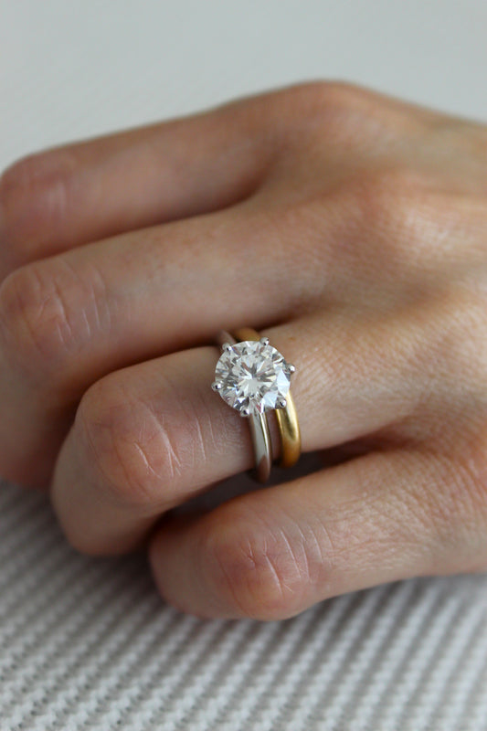Anillo Diamante Solitario 2.95ct
