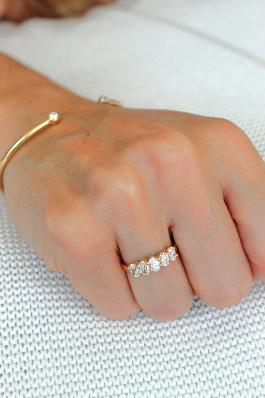 Anillo Quintillo Diamantes