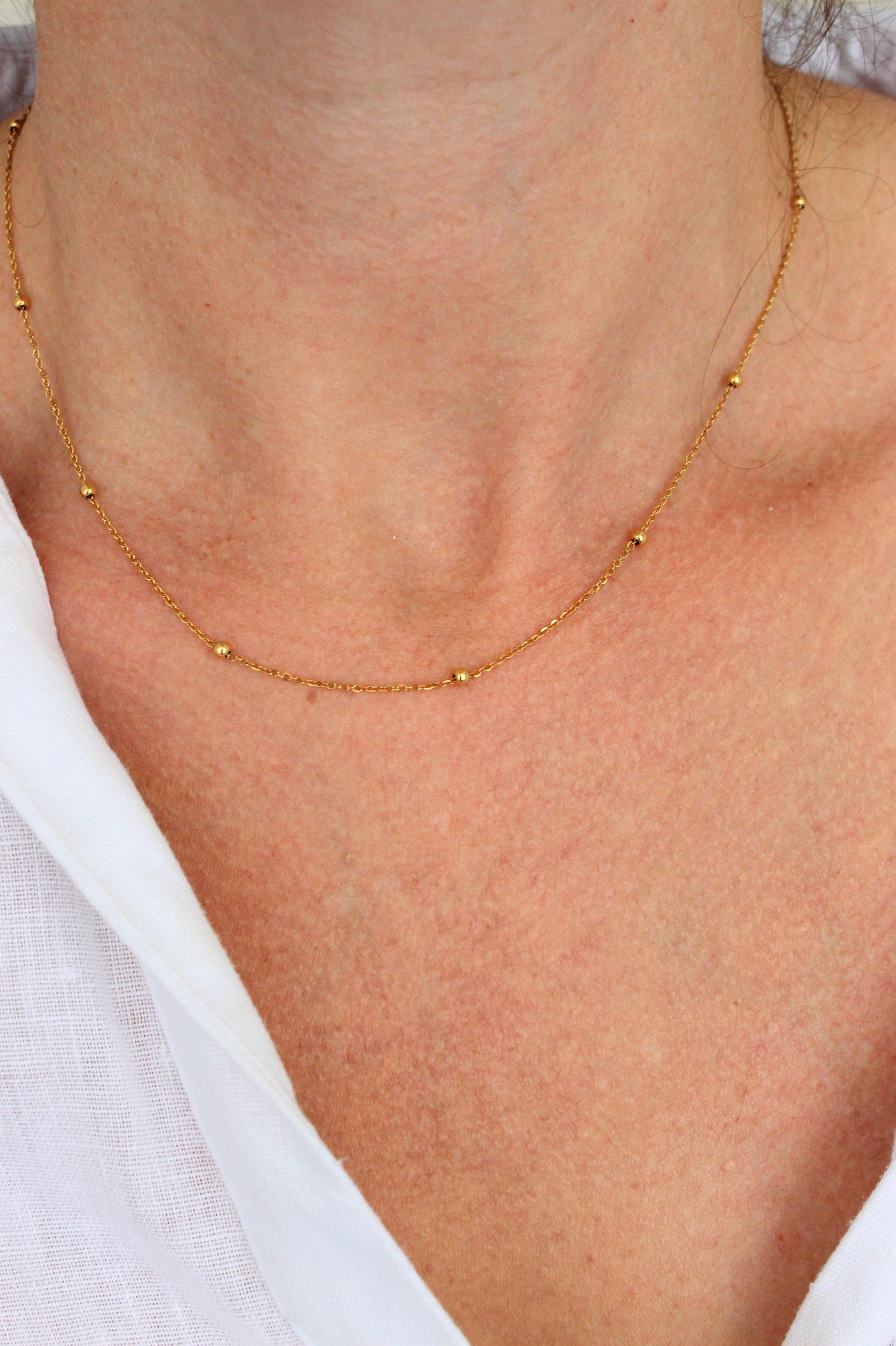 Collar Simple Polished Satellite