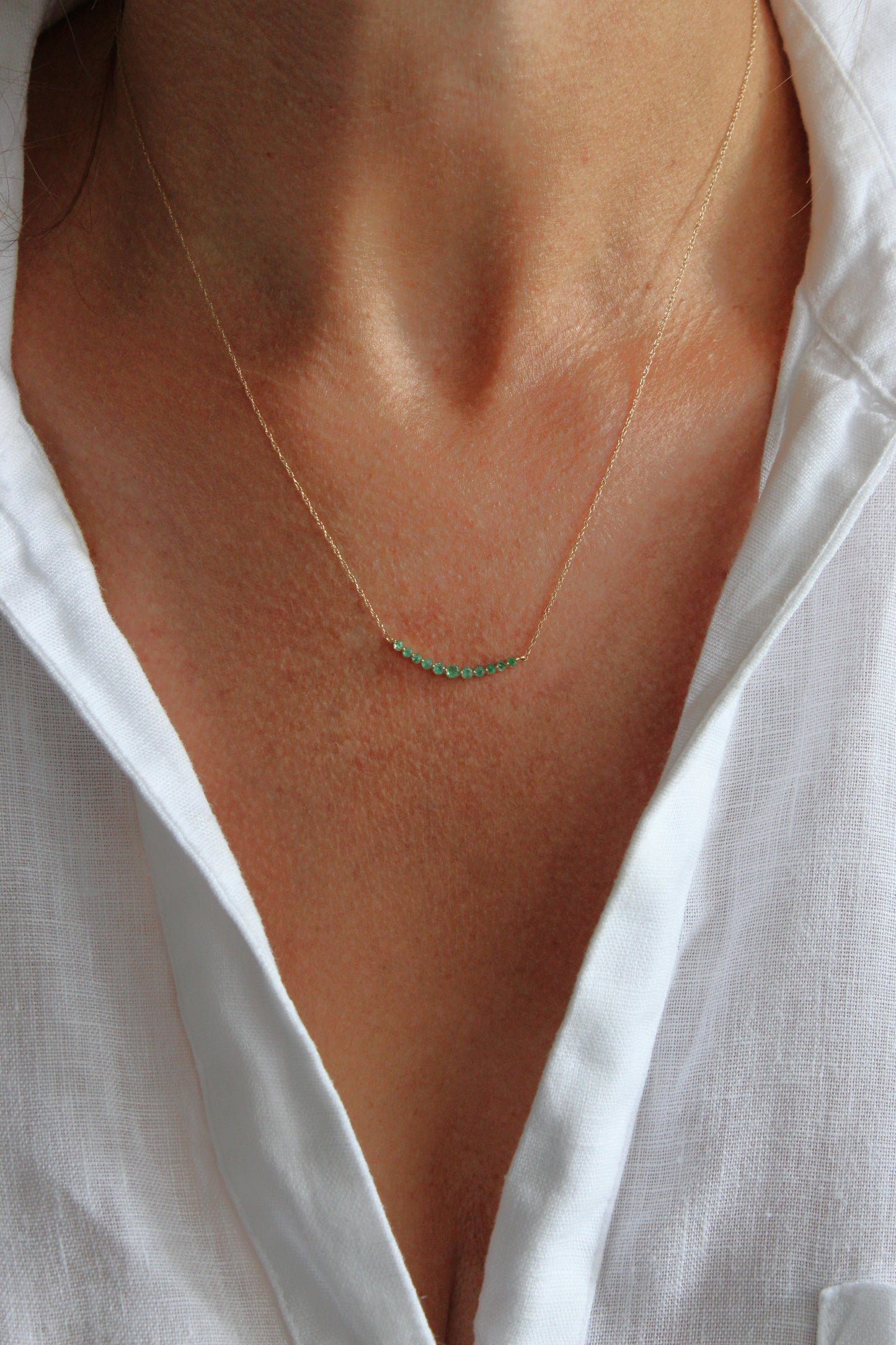 Collar Esmeraldas Degrade