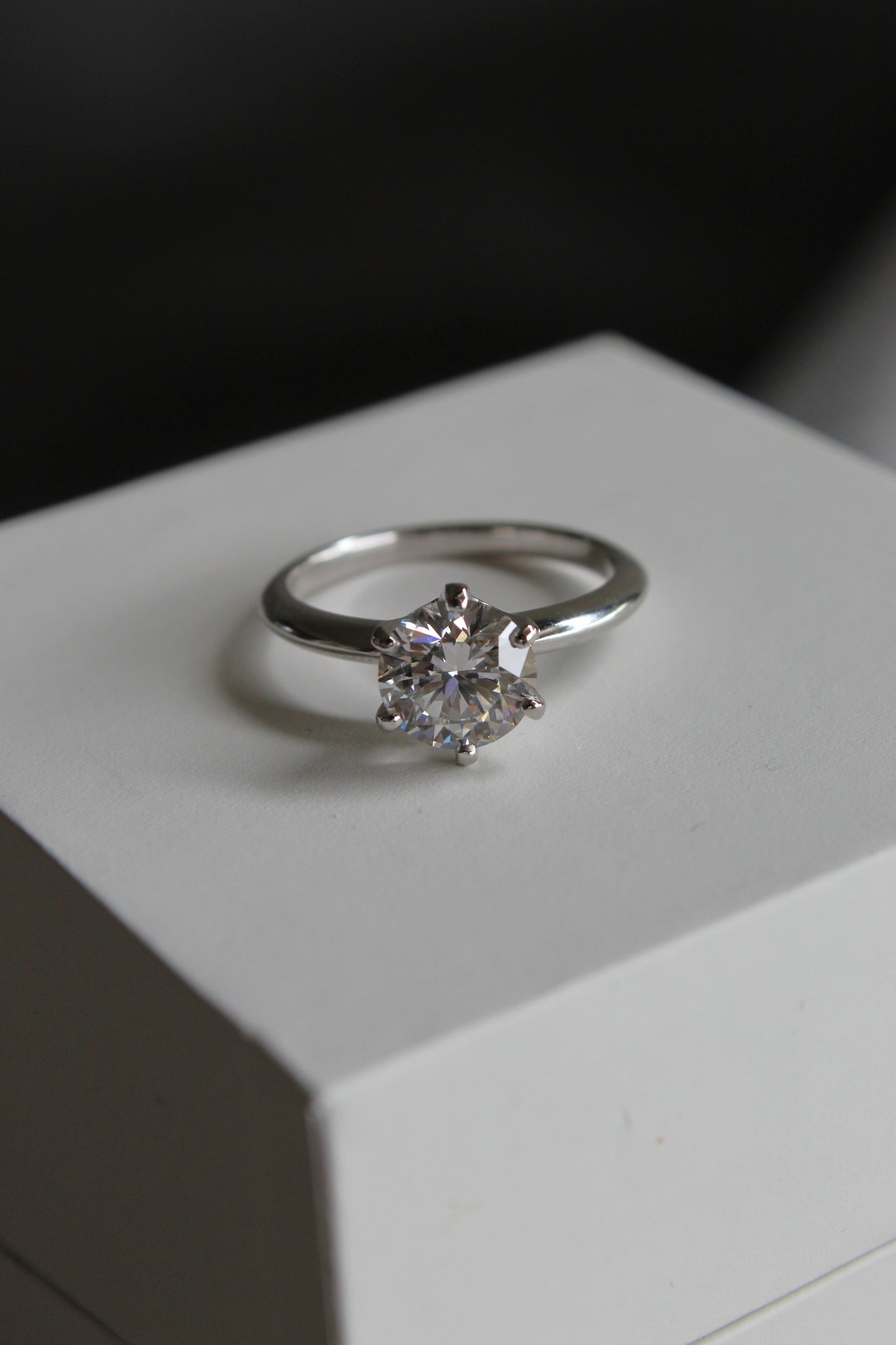 Anillo Diamante Solitario