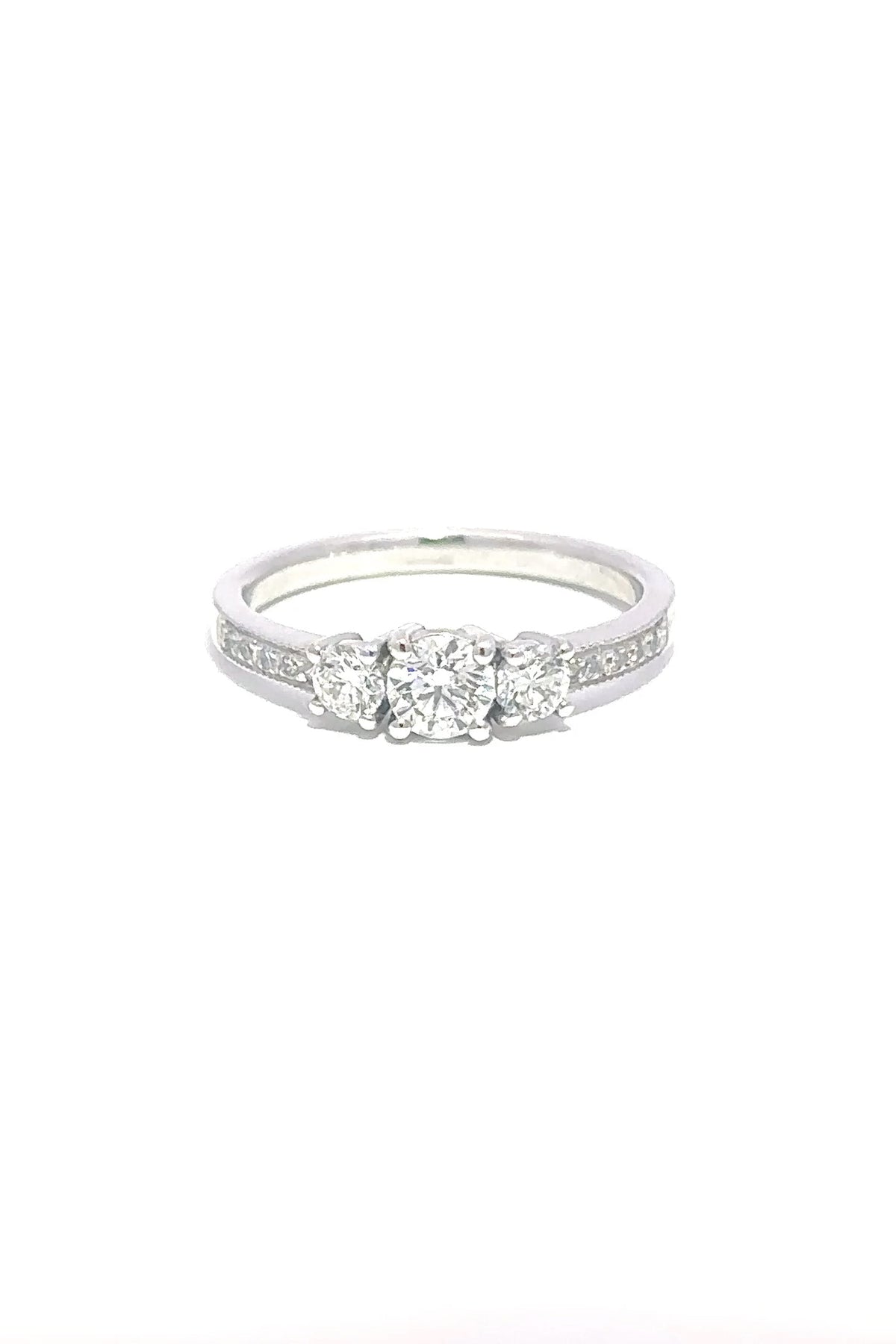 Anillo Tricillo Diamantes