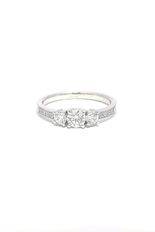 Anillo Tricillo Diamantes