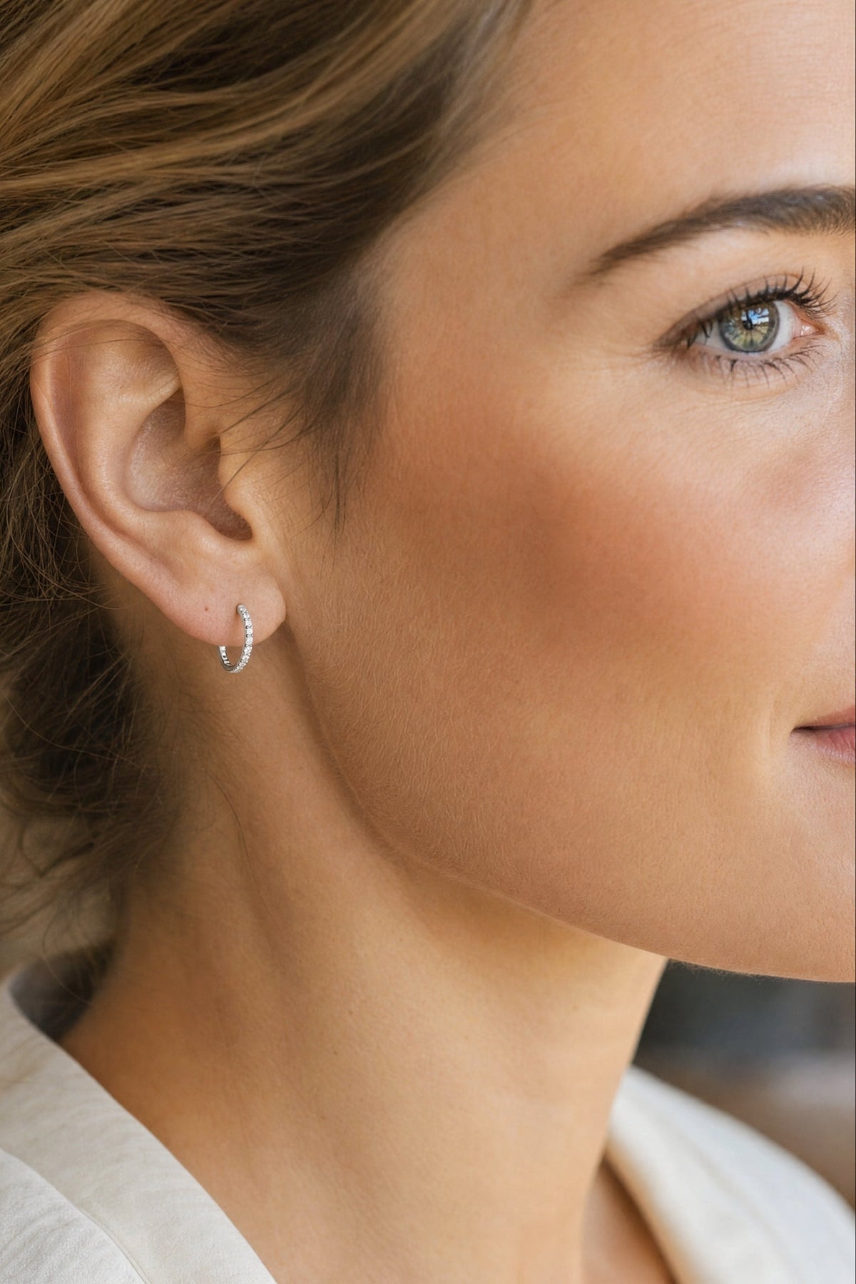 Aros Argollas Diamantes M
