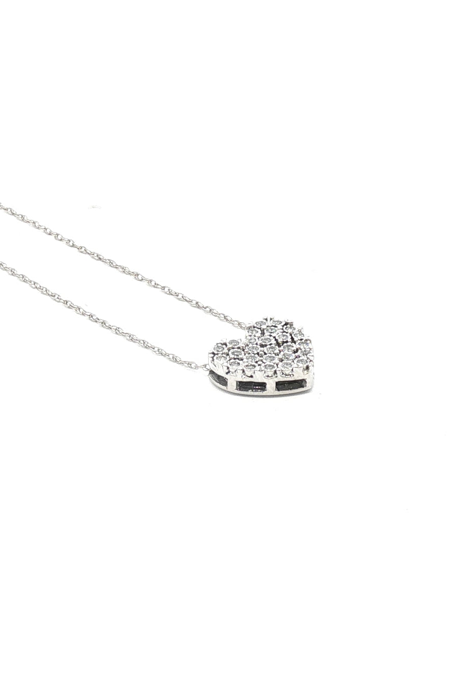Collar Maxi Corazón Pavé Diamantes