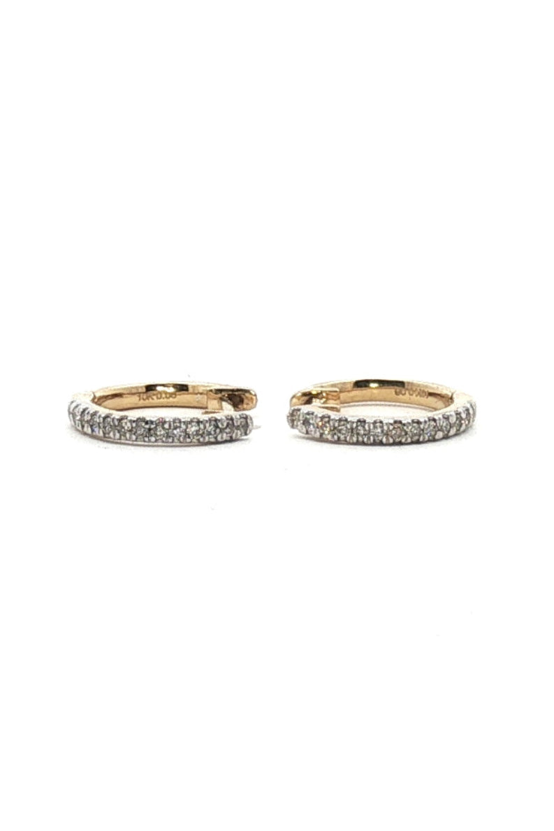 Aros Argolla Diamantes M