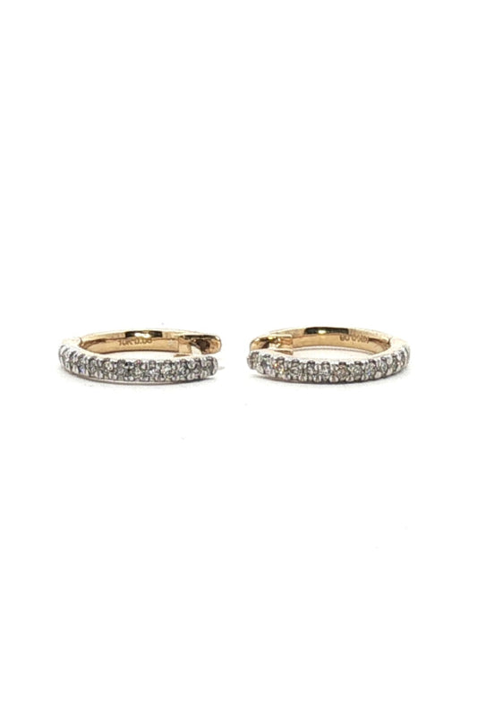 Aros Argolla Diamantes M