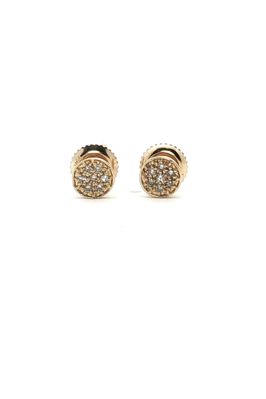 Aros Circulo Pavé Diamantes