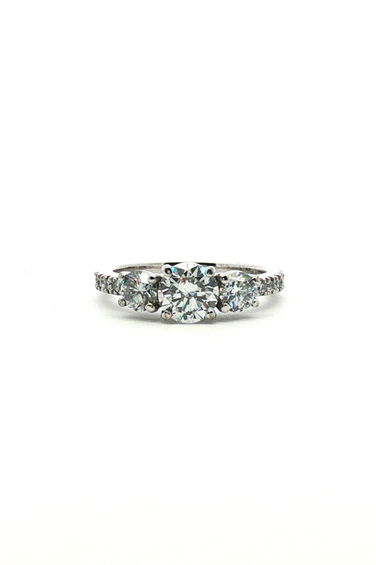 Anillo Tricillo Platino