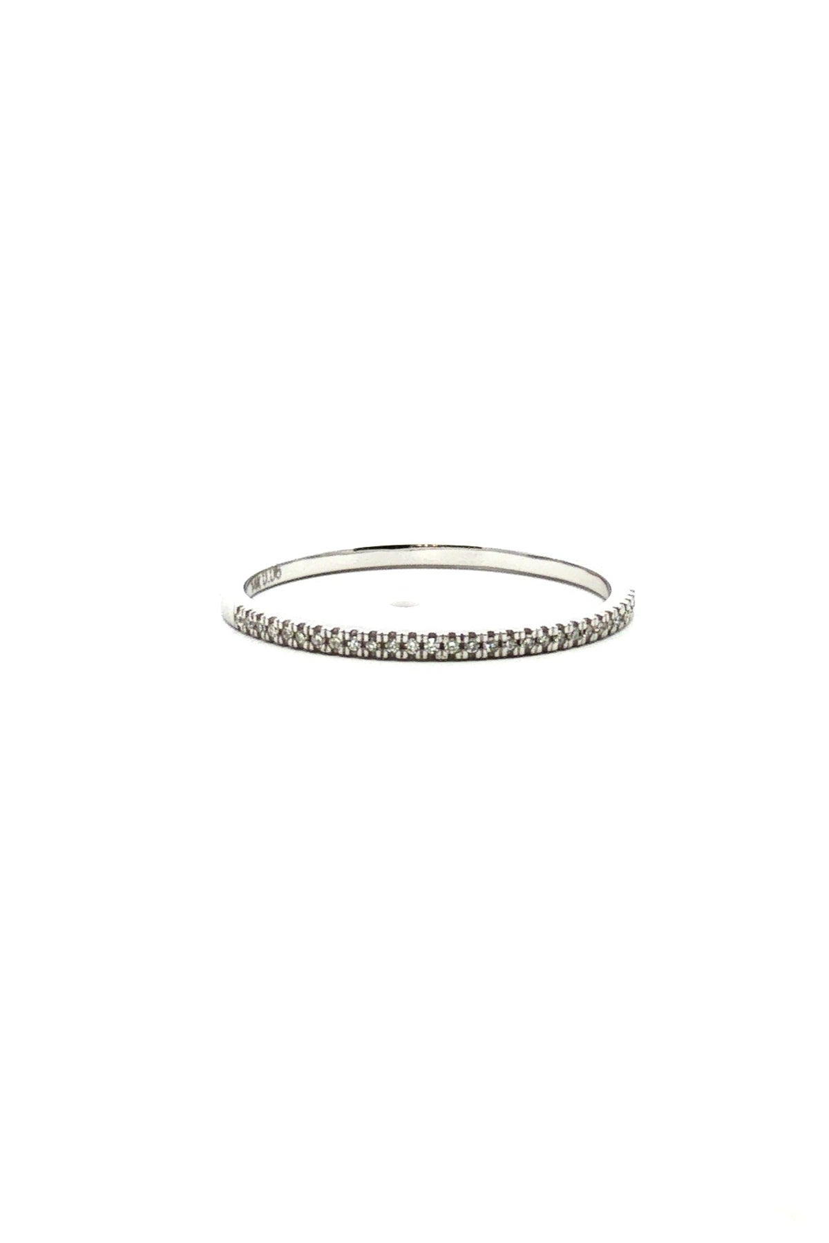 Anillo Sin fin Diamantes 14k