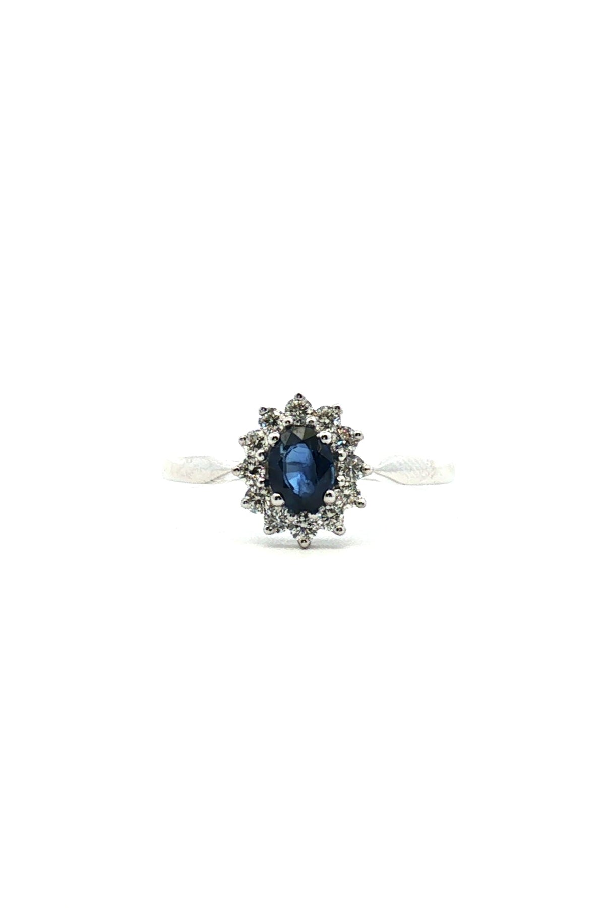 Anillo Zafiro Lady-Di 0.51ct