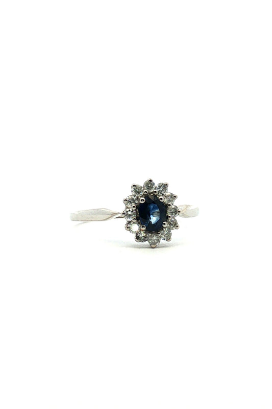 Anillo Zafiro Lady-Di 0.38ct