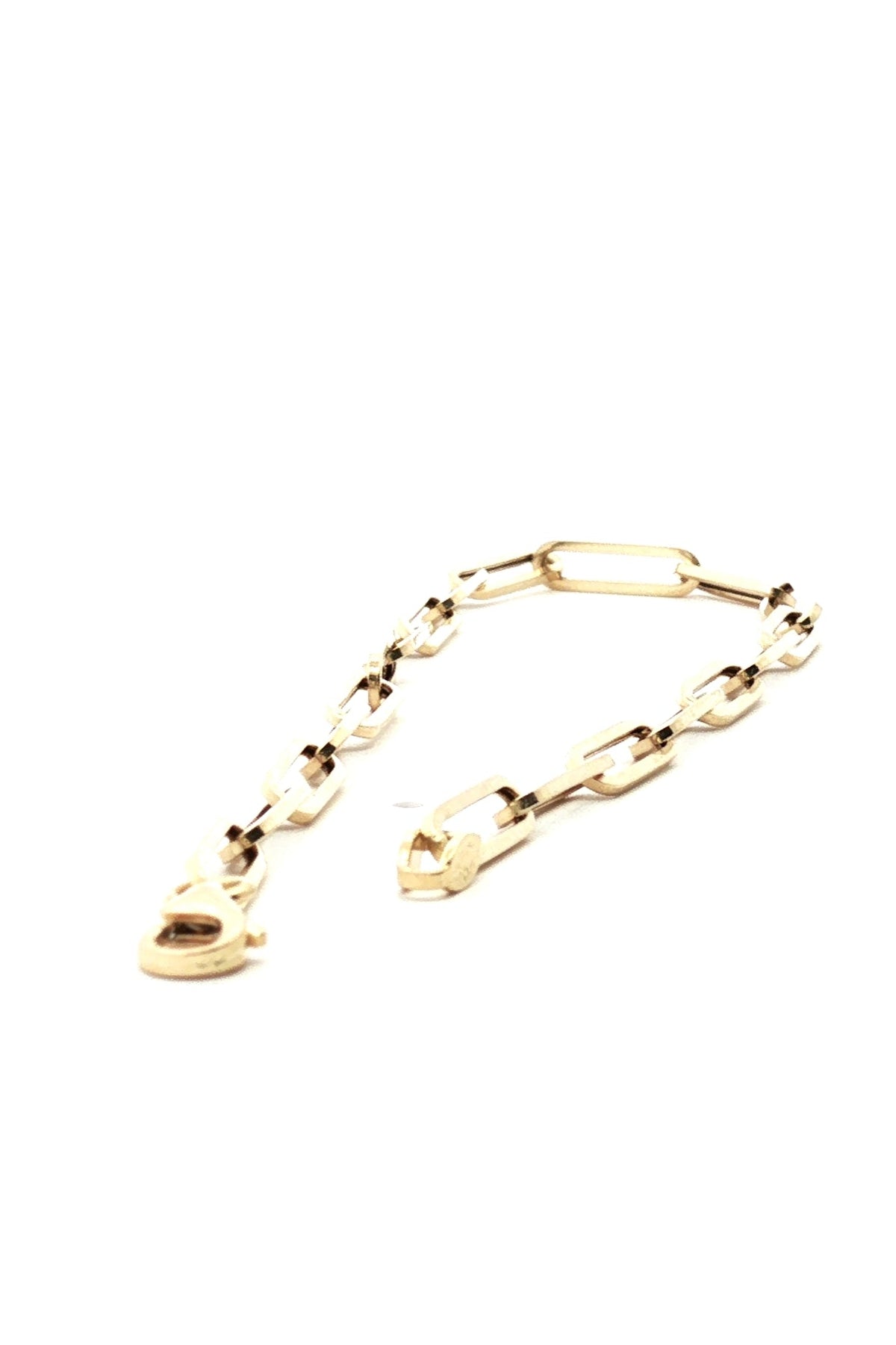 Pulsera Clip Oro Amarillo 14k