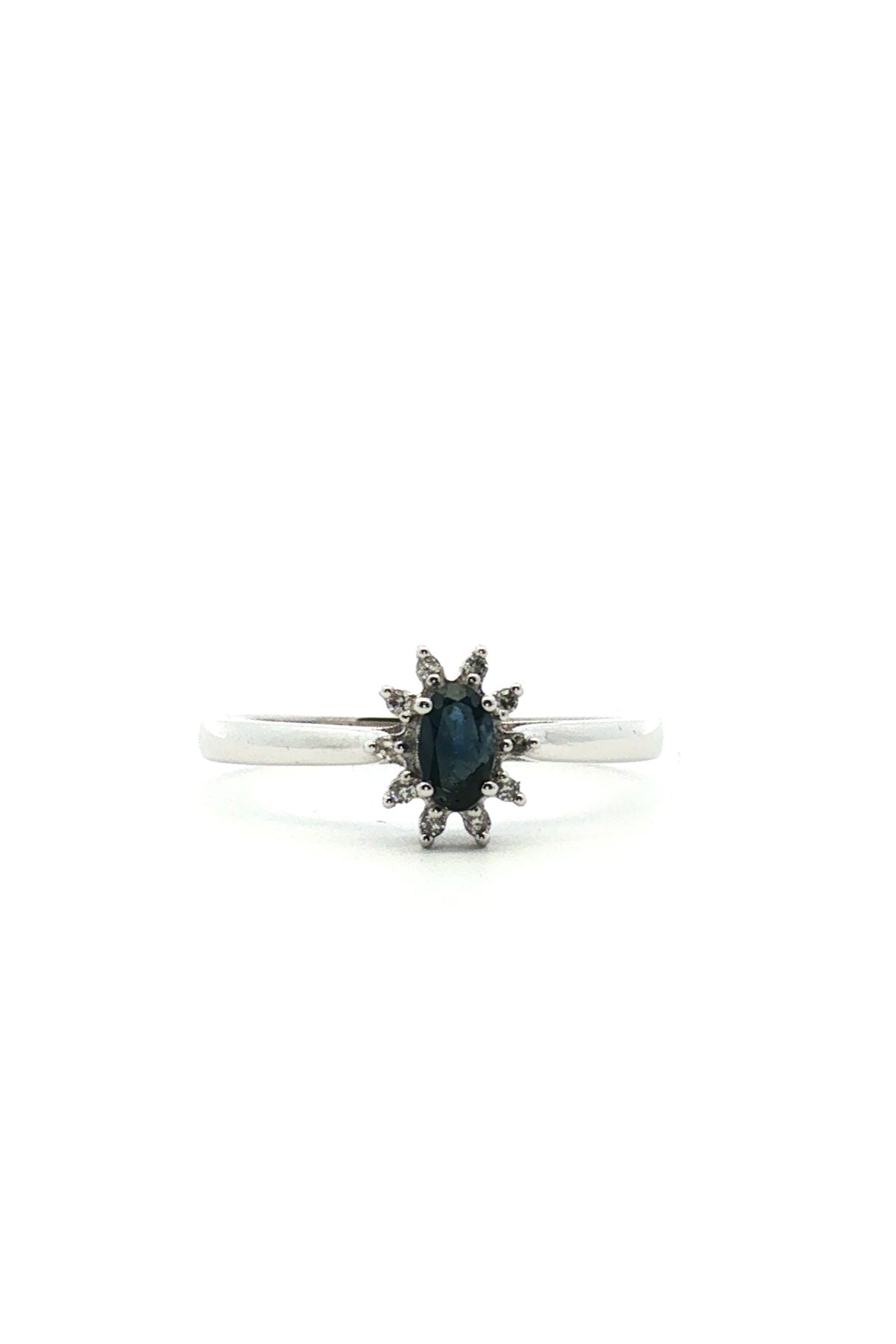 Anillo Zafiro Oval Lady-Di