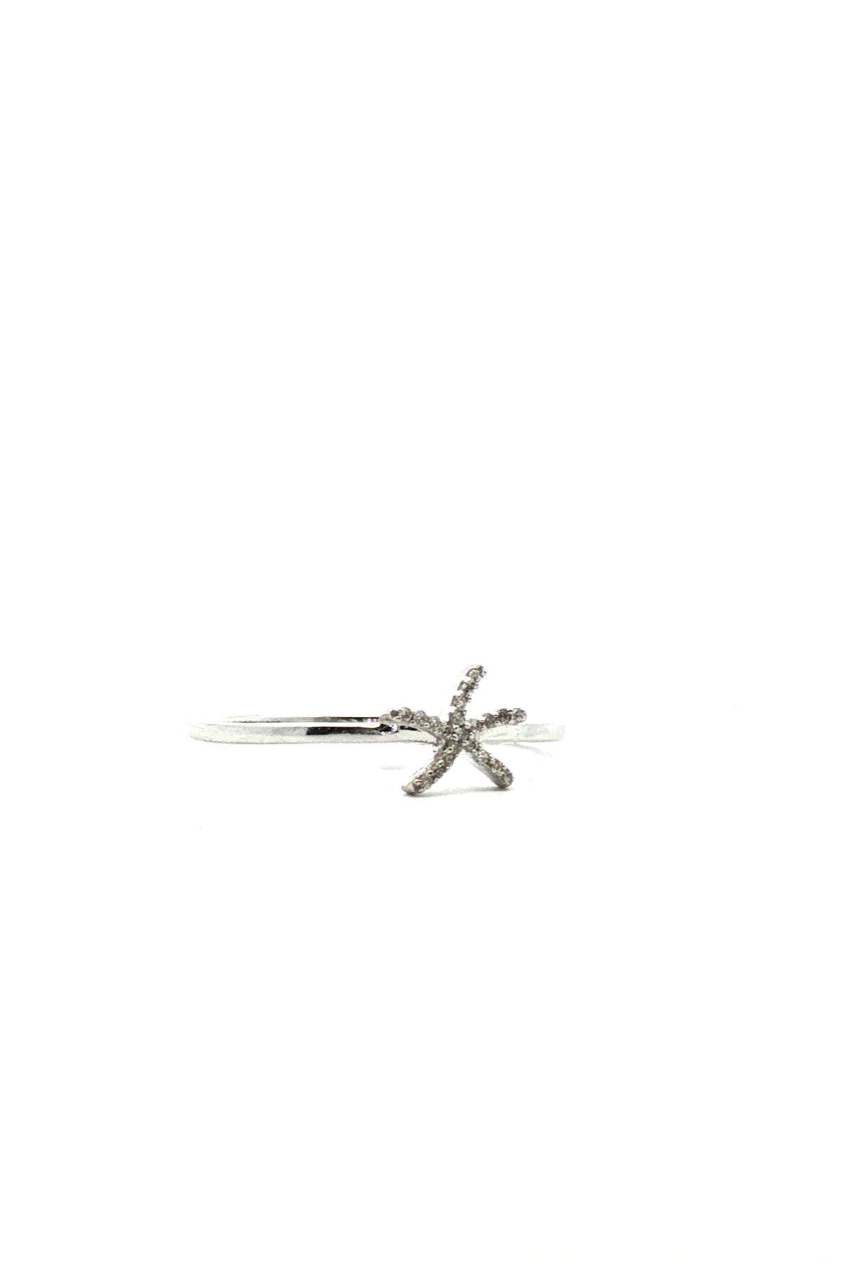 Anillo Estrella Mar Diamantes