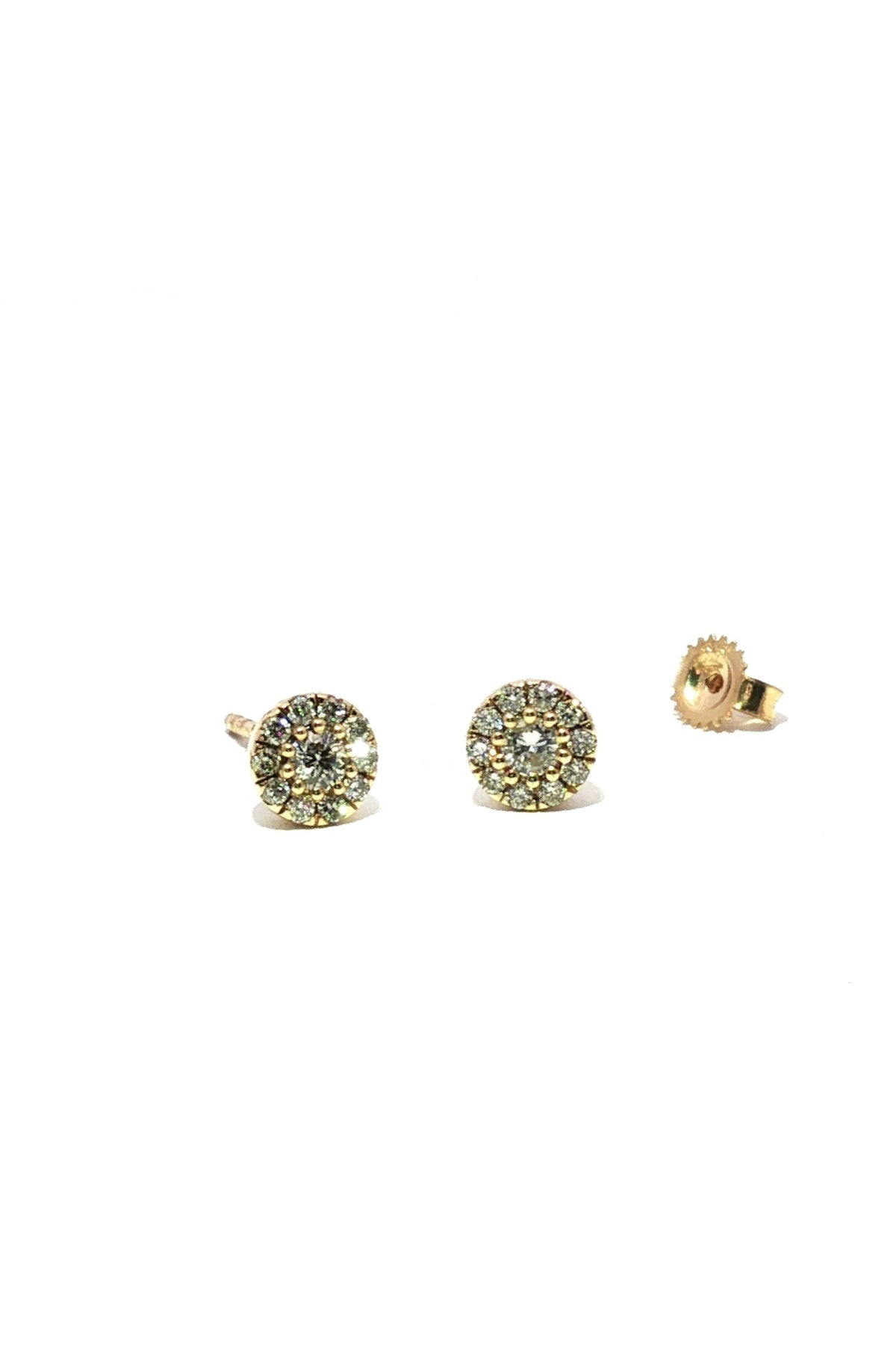 Aros Halo Diamantes 0.30ct