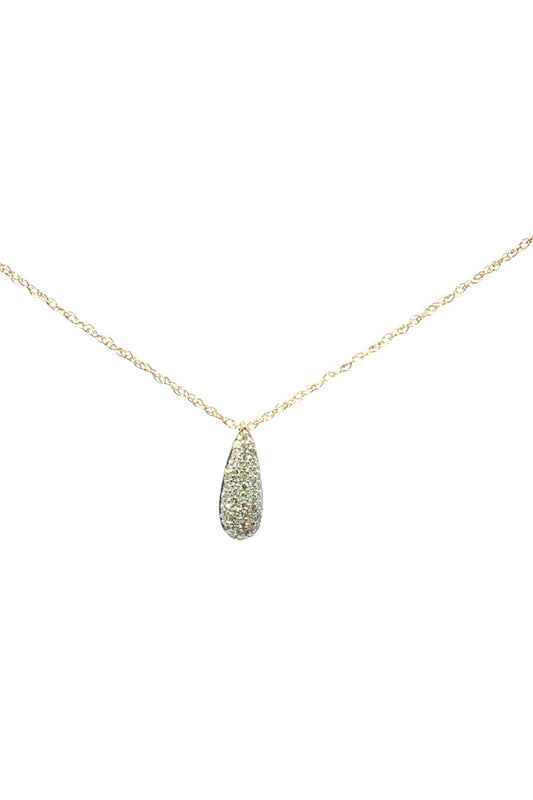 Colgante Drop Diamantes Pave