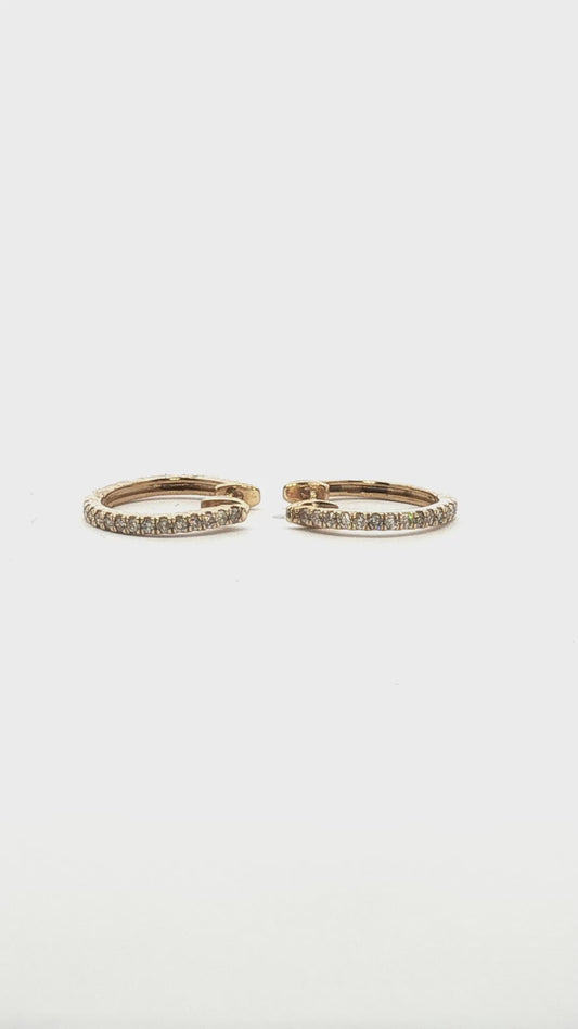 Aros Argollas Diamantes M
