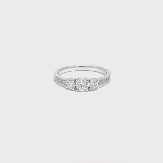 Anillo Tricillo Diamantes