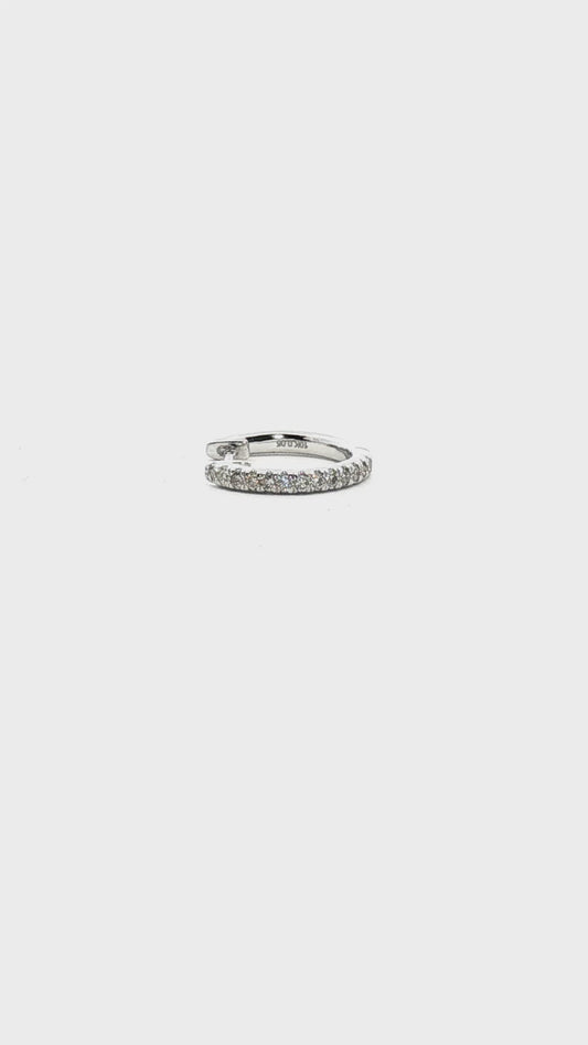 Aro Argolla Unitaria Diamantes M